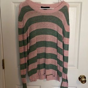 Marc Pink/Green Sweater - M